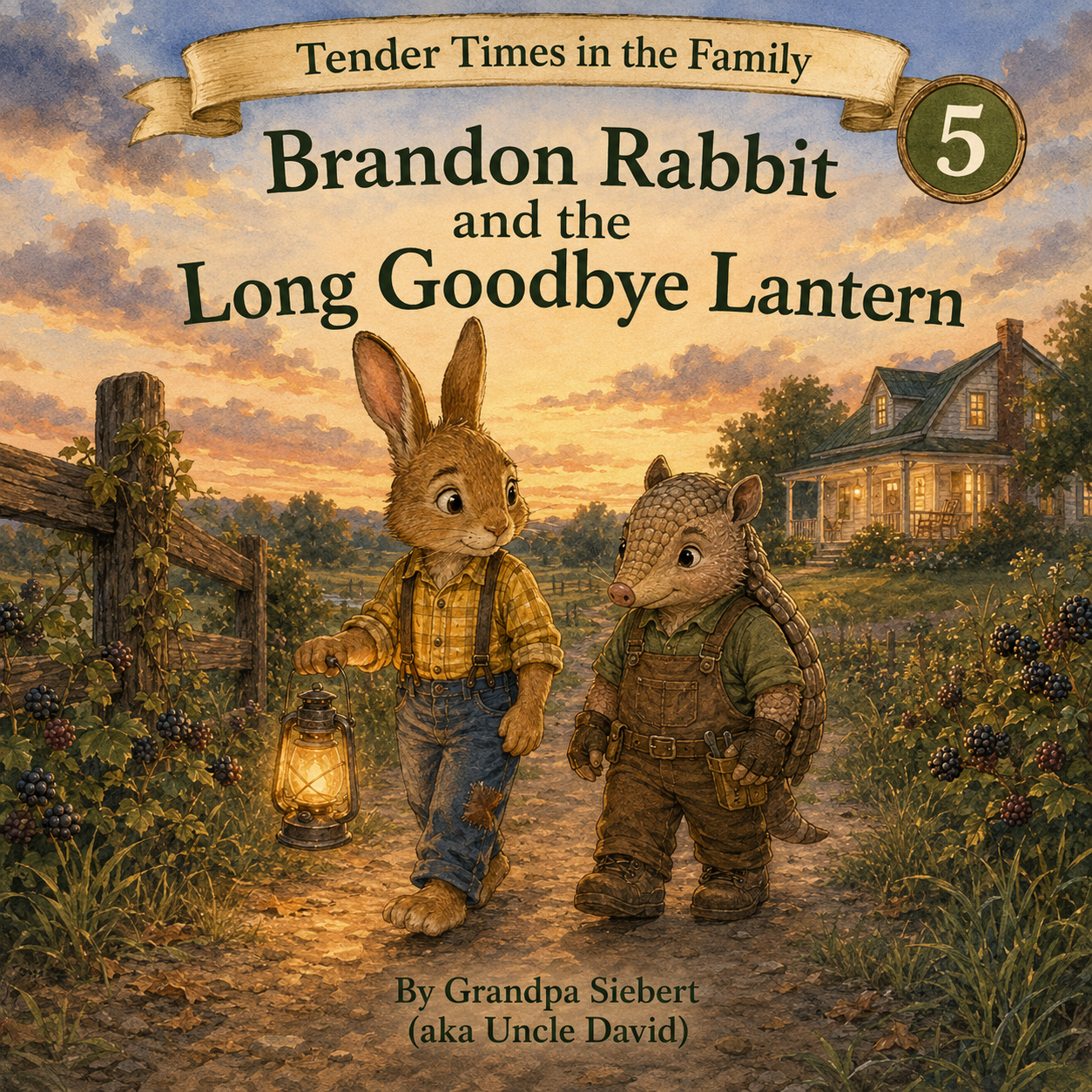 Cover image for Brandon Rabbit and the Long Goodbye Lantern